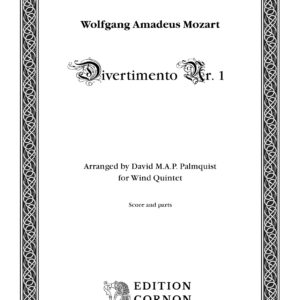 Divertimento No. 1 [Wind Quintet] [Digital]