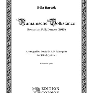 Rumänische Volkstänze [Wind Quintet] [Digital]