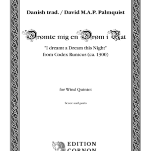 Drømte mig en Drøm i Nat [Wind Quintet] [Digital]