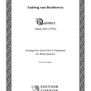 Quintet, Op. 103 [Wind Quintet] [Digital]